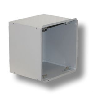 PLENUM GRIGLIA 300 x 300 mm ATTACCO POSTERIORE Ø 200 mm AERAULIQA