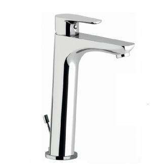 MISCELATORE LAVABO ALTO CON SCARICO PONSI ECOSTYLE