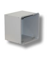 PLENUM GRIGLIA 300 x 300 mm ATTACCO POSTERIORE Ø 160 mm AERAULIQA