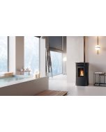 STUFA A PELLET EDILKAMIN DANIA AIR TIGHT C PLUS VETRO 8 kW