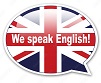 We speak English